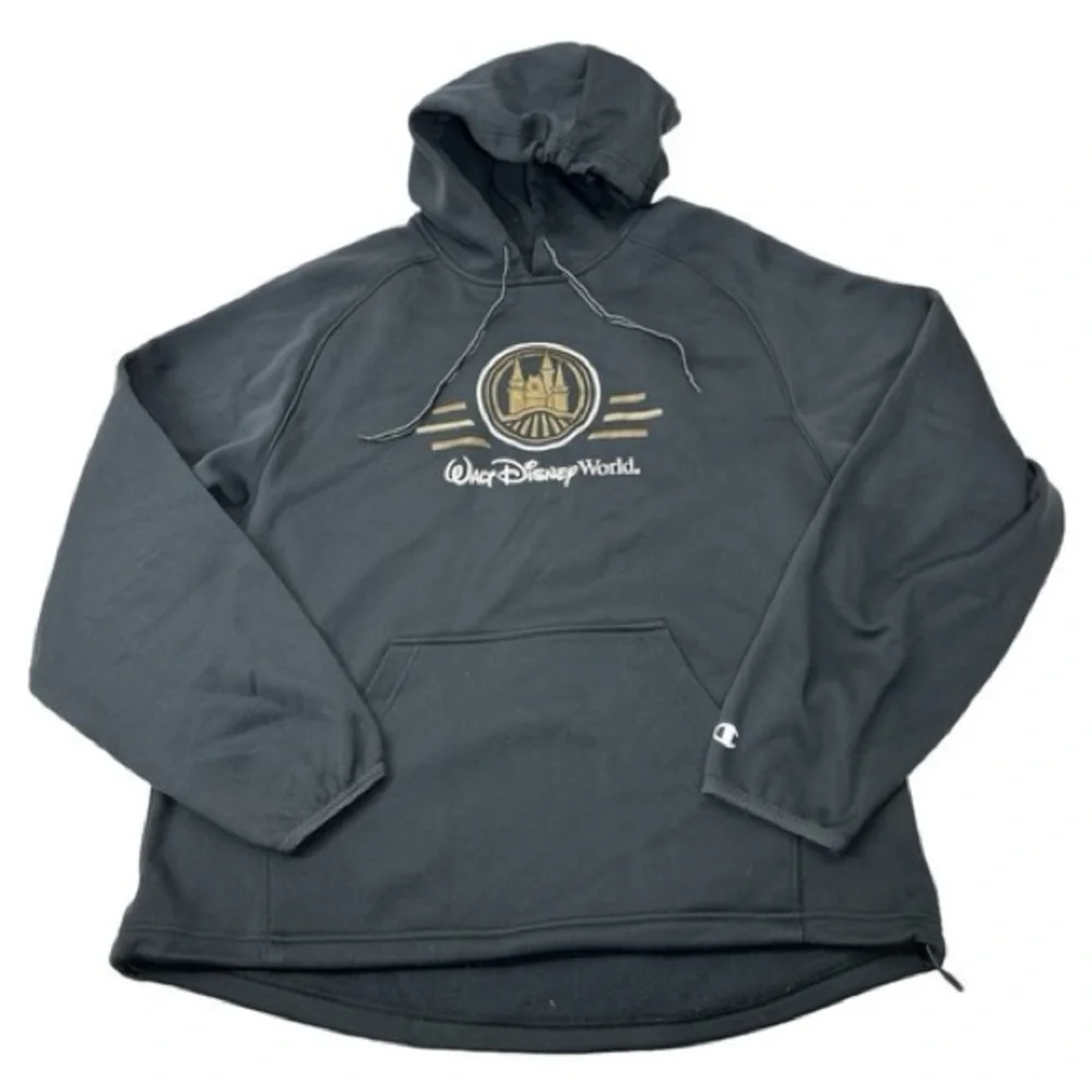 Champion Black Hoodie  WALT DISNEY WORLD Men’s Size XL